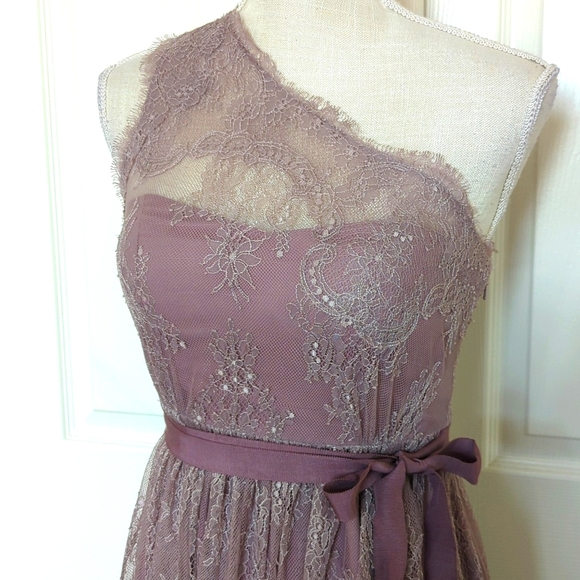 Anthropologie Va et Vien Ariel Lace On shoulder Dress - Picture 4 of 12